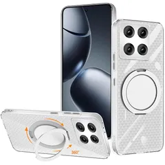 【mới】 Xiaomi 14T 5G ケース クリア MagSafe対応 リング360°回転スタンド機能 縦横両対応 滑り止め TPUChất liệu 薄型 軽量 指紋防止 黄ばみ防止 シャオミ 14T 5G スマホケース レンズ保護 携帯便利 柔軟性 米軍MIL規格取得