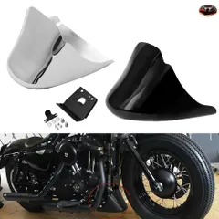 ハーレー スポーツスター XL アイアン 883 1200 モデル用 オートバイ フロント ボトム スポイラー マッドガード エアダム チン フェアリン