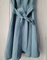 hèLinen ONE PIECE Xanh dươngS
