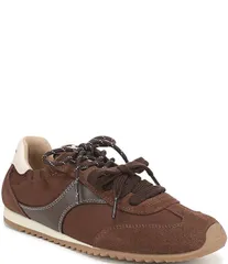 サムエデルマン nữ Quần/váy phong cách thường ngàyQuần Nylon Giày thể thao スエード レース Sam Edelman Ivanna Nylon and Suede Lace Up Sneakers