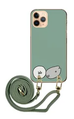 かんたんスマホ5 簡単スマホ5 アザラシ ゴマフアザラシ đỏちゃん イラスト おもしろい 韓国 Hồng Be Nâu Xámジュ レザーベルト ストラップ 調節可能 130cm ストラップ付 Màu sắc07