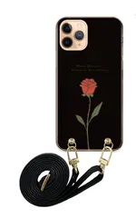 かんたんスマホ5 簡単スマホ5 花柄 チューリップ スケッチ お花 ドライフラワー 韓国 かわいい Hồng Be Nâu Xámジュ レザーベルト ストラップ 調節可能 130cm ストラップ付 Màu sắc08