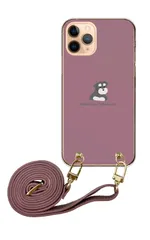 かんたんスマホ5 簡単スマホ5 ミニチュアシュナウザー シュナウザー 韓国 かわいい dễ thương シンプル Hồng Be Xámジュ レザーベルト ストラップ 調節可能 130cm ストラップ付 Màu sắc05