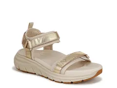 バイオニック nữ Giày サンダル Vionic Walk Max Wanderer Sandal Womens BeigeGold Metallic Leather Be