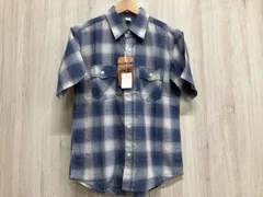 MR.GOODMAN ミスターグッドマン tay ngắnÁo thun SH-1507417 Kích cỡ36 Xanh dương/Trắng