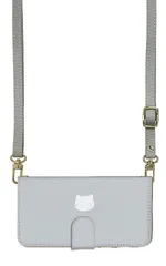 かんたんスマホ5 ケース 手帳型 簡単スマホ5 スマホケース 携帯ケース ショルダーストラップ付き猫 ねこ ネコ 総柄 ワンポイント 韓国 かわいい Be Màu sắc06