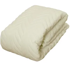 ★mới★【デイリーコレクション】 洗える ベッドパッド シングル(幅97cm) キナリ 寝具 オールシーズンで使える 97cm幅 洗えるベッドパッド マットレスにぴったりKích cỡ fa56237c