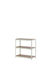 Home Rack ARASO スチールラック Trắng 3段 高さ120cm 幅90×奥行40cm ラミネートスチールラック DIY 高さ・幅・奥行調整可能 Kích cỡ選択 メタルラック スチール棚 収納棚 クローゼット棚 ガラージ 倉庫棚 オフィス 業務用ｍａ