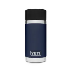 YETI ランブラー 12オンスボトル、ステンレススチール、真空保温、ホットショットキャップ付き | 真空断熱。mt f084109f