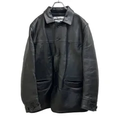 23AW MASSES × Y's for men LEATHER CAR COAT ML-C90-706 Đen Kích cỡ4 マシズ ワイズフォーメン