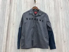Supreme／シュプリーム／Áo khoác／2-Tone Work Shirt／Xám／Xanh navy