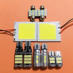 JF1/2 NBOX+カスタム 前期(N-BOX) 超爆光 T10 LED ルームランプ ポジション ナンバー灯 バックランプ 10個bộ ホンダ 車用品