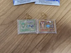 まとめ2個)カエル かわず 中佐 ケロロ J賞 キーホルダー 一番くじ COOGI(クージー) ケロロ クルル