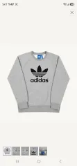 Adidas トレフォイル スウェット マン 110