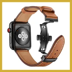 For Apple watch 10 バンド 本革 Ｄバックル 45mm 41mm アップルウォッチバンド 44mm 40mm 49mm iWatchバンド レザー apple watch series 10 9 8 7 6 5 4 3 2 1 SE
