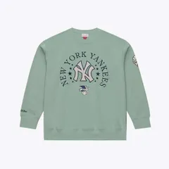 ミッチェルネス nam アウター パーカー・スウェット Áo sơ mi フリース Mens Mitchell Ness Greenew York Yankees Yacht Rock Fleece Sweat