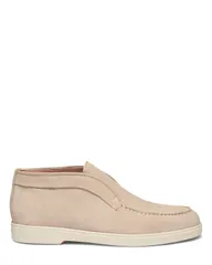 サントーニ nữ Giày ブーツ・レインブーツ スエード Santoni Suedesert Boot Women Pink Hồng