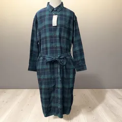 F-015-744　未使用  UNIQLO　Uniqlo  WOMEN  フランネルÁo sơ miĐầm（tay dài）+  Kích cỡ・・XL 　Vòng ngực 92-98cm  Màu sắc・・  Dark Green Cotton・・100%