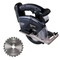 ☆mới☆EXENA 充電パワーカッター135 デュアル 14.4V/18V対応 (本体のみ/木工刃付) 電動工具 切断 コードレス 丸ノコ マルノコ 防塵 耐水 IP56 タフ 深さ調整機能 簡単着脱 LEDライト付 金工切断 木工切断 建築現場 作業場 高所