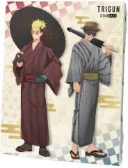 【中古】キャンバスボード・キャンバスアート 01.浴衣ver. 集合デザイン(描き下ろし) キャンバスボード 「TRIGUN STARGAZE」