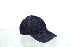 フェンディ 未使用 mớisản phẩm モノグラム デニム ベースボールキャップ Mũ/nón Xanh dương FXQ768APVB F1Q34
