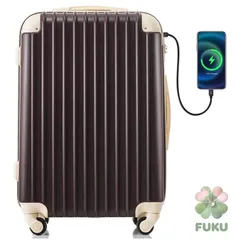 【mới】スーツケース MKích cỡ キャリーTúi xách USB充電ポート付き カップホルダー付き キャリーケース 超軽量 TSAロック搭載 4日-7日 中型 usyc