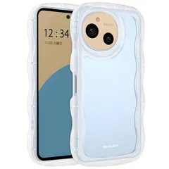 BENTOBEN AQUOS sense10 ケース sense9 ケース クリア SH-53F | SH-53E | SHG14 | SH-M29 波型 うねうね かわいい 韓国 ソフト 超軽量 耐衝撃 指紋防止 透明 thời trang ウェーブ カバー アクオスセ
