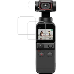 【2枚bộ】KPNS 日本Chất liệu製 強化ガラス DJI POCKET 2 用 ガラスフィルム 強化ガラス カバー 保護フィルム