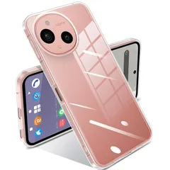 【UNEED】AQUOS sense9 SH-53E 用の スマホケース アクオスセンス9 SH-M29 用の カバー TPU 超薄型 全面保護 ケース ソフト ケース クリア シリコン 透明 クリア ケース 耐衝撃 TPU ケース 擦り傷防止吸収柔らかい手触