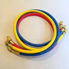 ★mới★〈HOTEISON〉エアコン ガスチャージホース 3本bộ (R12,R22,R502) 217e7c44