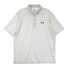 Kích cỡ：XL UNDER ARMOUR アンダーアーマー 2025年モデル tay ngắnポロÁo sơ mi 総柄 Xám系 [240101780033] ゴルフウェア nam ストスト