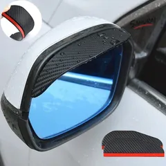 2個 車用 レインアイブロウバイザー カーボン サイド スズキ スイフトスポーツ シトロエン C4 アクセサリー