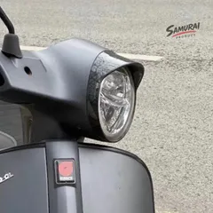 ヘッドライトカバー Vespa 2013-2018 フレームガード フロントライトランププロテクターケース 装飾用オートバイアクセサリー