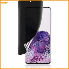miễn phí vận chuyển★【ガイド枠付き・簡単な貼り付け方】Galaxy S20 用 覗き見防止フィルム 柔らかいTPUChất liệu 指紋認証対応 剥がし