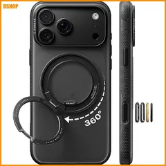 miễn phí vận chuyển★TORRAS iPhone 18 Pro Max 用ケース【カチカチ回る・多機能360°回転スタンド】Ostand O3