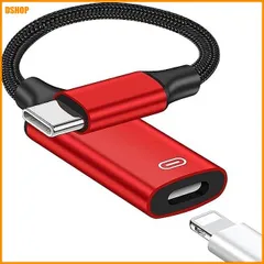 miễn phí vận chuyển★【最新MF i認証】タイプ C & Lighting イヤホン端子 変換アダプタ ライトニング to USB Type