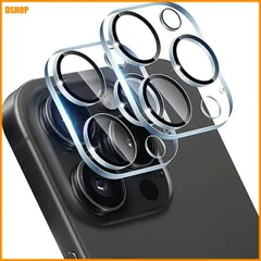miễn phí vận chuyển★対応 iphone 15 pro カメラフィルム 【2枚bộ 日本旭硝子 硬度9H】iPhone 15promax 用