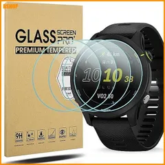 miễn phí vận chuyển★【4枚bộ】Suoman for Garmin Forerunner 255/255 Music保護フィルム 9H硬度