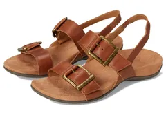 バイオニック nữ Giày サンダル VIONIC Reese Slingbacks Tan Leather タン