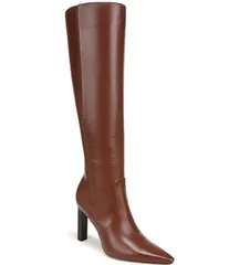 サムエデルマン nữ Giày ブーツ・レインブーツ トール レザー Sam Edelman Cassie Leather Pointed Toe Tall Dress Boots Chestn