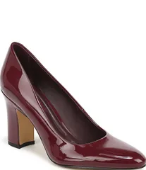 フランコサルト nữ Giày ヒール Franco Sarto Flexa Junia Patent Block Heel Pumps Red Đỏ