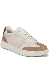 バイオニック nữ Giày Giày thể thao スエード レース レザー Vionicity Walk Leather and Suede Lace Up Sneakers Creamulti クリー