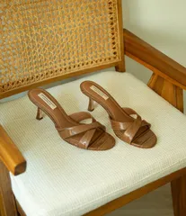 アントニオ メラーニ nữ Giày サンダル レザー Antonio Melani x Kristenichols Astor Leather Crocodile Dress Mules Ac