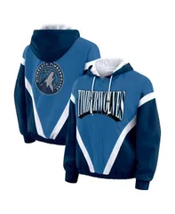 ウェア バイ エリン アンドルーズ nữ アウター Áo khoác・ブルゾン WEAR by Erin Andrews Womens BlueNavy Minnesota Timberwolves