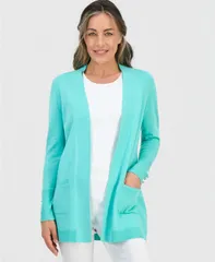 ジェイエムコレクション nữ アウター ニット・Áo len カーディガン JM Collection Womens ButtonSleeve Flyaway Cardigan Created fo