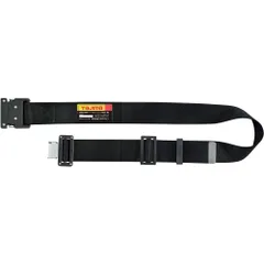 【数量giới hạn】長さ145cm 衝撃や耐久に強い鍛造ワンタッチđenバックル BWBL145-BK đen 胴ベルトLKích cỡ 腰の強い特厚Nylonベルト 新規格安全帯 タジマ