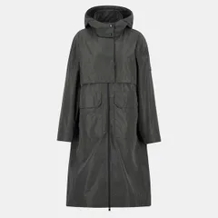 バブアー nữ アウター Áo khoác・ブルゾン Barbour International Womens Roxanna Showerproof Concealed Hood Long Slee