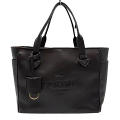 ロエベ LOEWE ヘリテージ トートTúi xách Nâu レザー nữ トートTúi xách