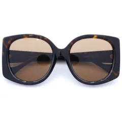 GUCCI (グッチ) インターロッキングG バタフライフレーム Màu sắcレンズ サングラス メガネ 眼鏡 アイウェア Nâu GG1257SA