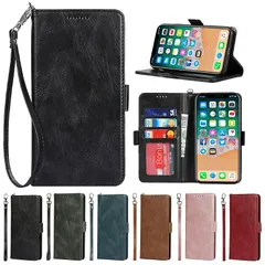 【mới】 Eastwave アイフォン XS Max ケース 手帳型 カバー for iPhone XSmax ケース 手帳型 for iphonexsmax case ケース カバー ケース ストラップ付き PU皮革 カード収納 横置きスタンド 機能 衝撃吸